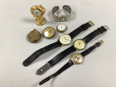 Lot 250 - Avia; A Gent's Wristwatch, the circular signed...