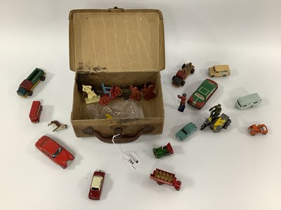 Lot 764 - A Small quantity of mid XX century Diecast and...