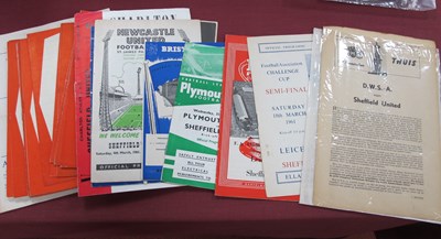 Lot 545 - Sheffield United Programmes 1960-1,...