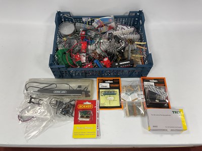 Lot 478 - A collection of model railway electrical and...