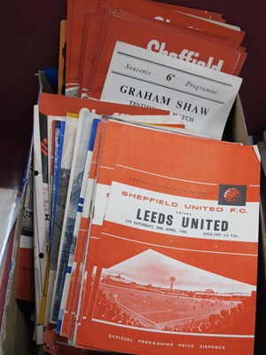 Lot 539 - Sheffield United Programmes 1964-5,...