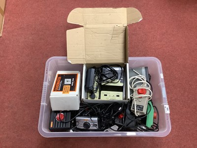 Lot 356 - A quantity of model railway control equipment...