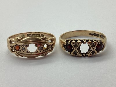 Lot 37 - A Chester Hallmarked 9ct Gold Boat Shape Ring,...