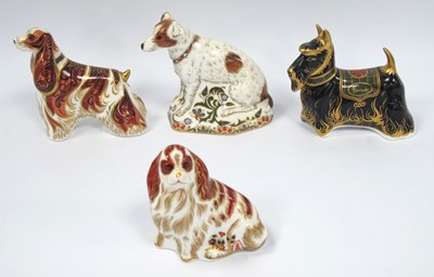 Lot 1165 - A Royal Crown Derby Porcelain Paperweight...