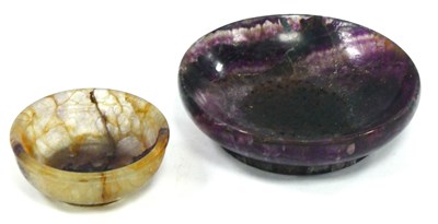 Lot 1335 - A Small Blue John Bowl, of circular form,...