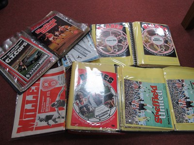 Lot 527 - Sheffield United Programmes, 1976-7, 77-81, 78-...