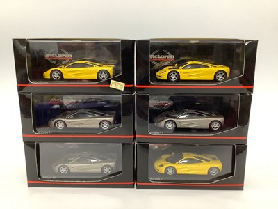Lot 686 - Six Minichamps 1:43rd Scale Diecast Model...