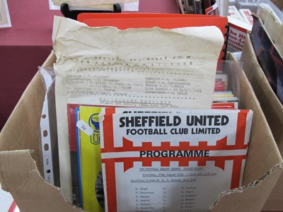 Lot 544 - Sheffield United Programmes 1980 to 83,...