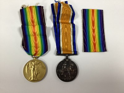 Lot 834 - WWI British Medals Comprising British War...