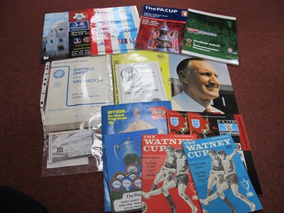 Lot 532 - Sheffield United Big Match Programmes 1974-5...