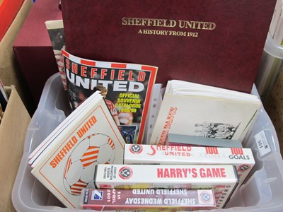 Lot 551 - Sheffield United A History from 1912, 1969...