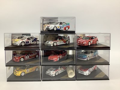 Lot 669 - Ten 1:43rd Scale Diecast Model Rally and...