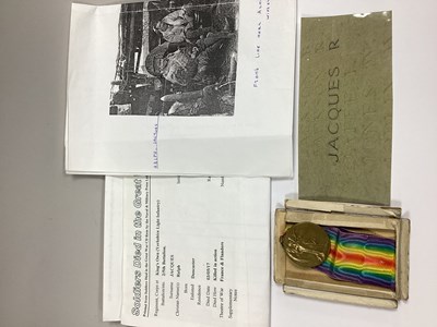 Lot 867 - WWI Victory Medal With Box, awarded to 5023...