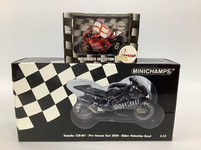 Lot 671 - Two Diecast Model Motorcycles comprising of...