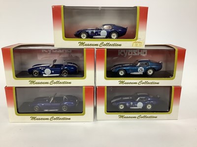 Lot 719 - Five Kyosho 'Museum Collection' 1:43rd Scale...