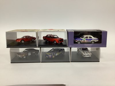 Lot 727 - Six Trofeu 1:43rd Scale Diecast Model Cars to...