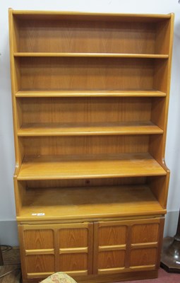 Lot 1582 - Nathan Teak Freestanding Bookcase, circa 1970s,...