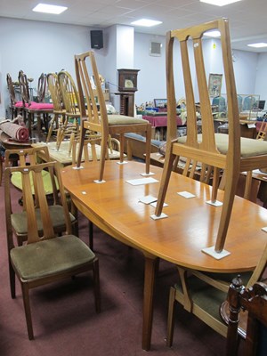 Lot 1607 - Nathan Dining Suite, comprising eight (six...