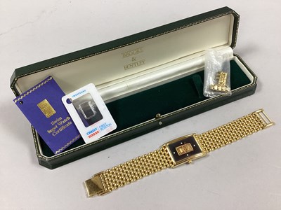 Lot 265 - A Gent's Wristwatch Containing a Gold Ingot,...