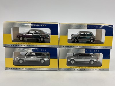 Lot 596 - Four Hornby Vanguards Collectors Club 1:43rd...