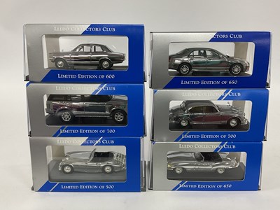 Lot 590 - Six Lledo Vanguards Collectors Club 1:43rd...