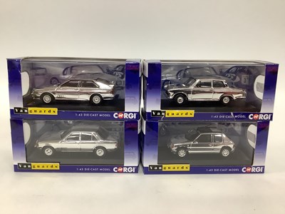 Lot 699 - Four Corgi Vanguards 1:43rd Scale Diecast...