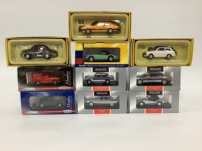 Lot 708 - Ten 1:43rd Scale Diecast Model Cars, Van by...
