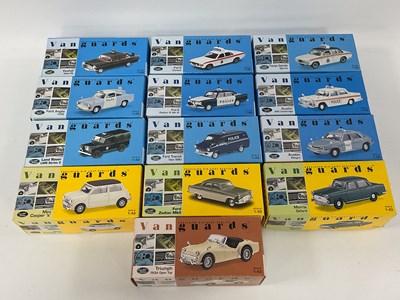 Lot 628 - Thirteen Lledo Vanguards 1:43rd Scale Diecast...