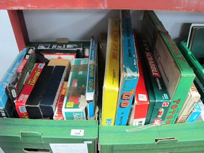 Lot 1049 - A large collection of vintage board games to...