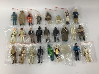 Lot 944 - Twenty Five Original Star Wars Trilogy Plastic...