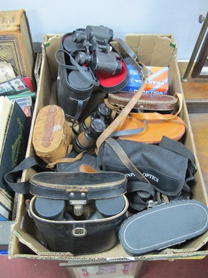 Lot 1003 - Binoculars; Prinzlux extralite 10x50, Scope...