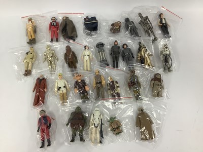 Lot 943 - Twenty Nine Original Star Wars Plastic Action...