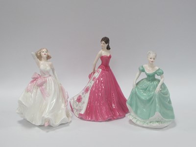 Lot 1276 - Coalport Figurines, 'My Sweetheart', 'Young...