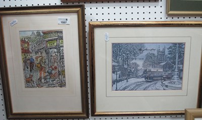 Lot 1557 - George Cunningham, The End of Church Street,...