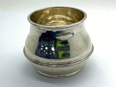Lot 11 - A Hallmarked Silver Sugar Bowl, Birmingham...