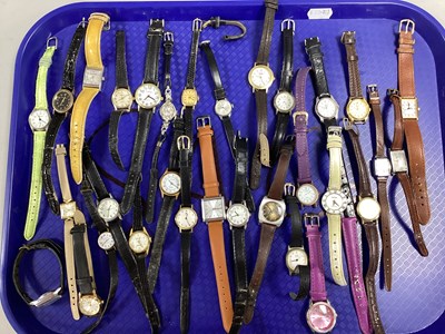 Lot 216 - A Collection of Ladies Wristwatches, to...