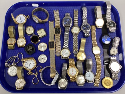 Lot 168 - A Collection of Gent's Wristwatches, including...