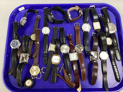 Lot 225 - A Collection of Gent's Wristwatches, to...