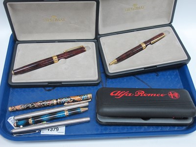 Lot 1379 - Diplomat Classic Ink Pen (x 2), both boxed....