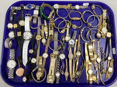 Lot 206 - A Collection of Ladies Wristwatches, to...