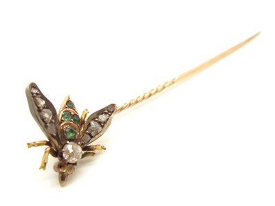 Lot 79 - An Edwardian Novelty Insect Stickpin, with...