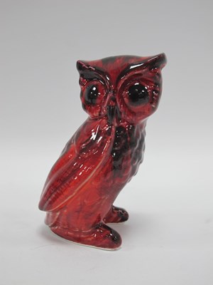 Lot 1325 - Anita Harris Cute Model of a Baby Owl (Owlet),...