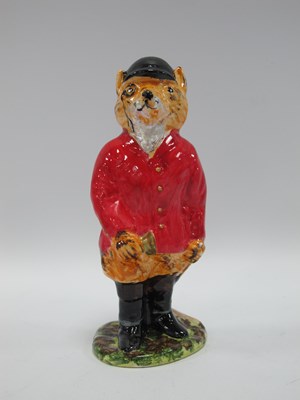 Lot 1339 - Anita Harris Foxy Gent Figure, limited edition...