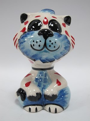 Lot 1315 - Lorna Bailey - Tad the Cat, 12cm high.