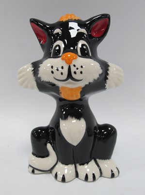 Lot 1332 - Lorna Bailey - Inky the Cat, 14cm high.