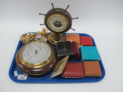 Lot 1440 - A quantity of cased travel alarm clock from...
