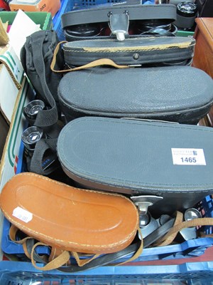 Lot 1465 - Binoculars; Boots Pacer 10x50, Boots 8x30,...