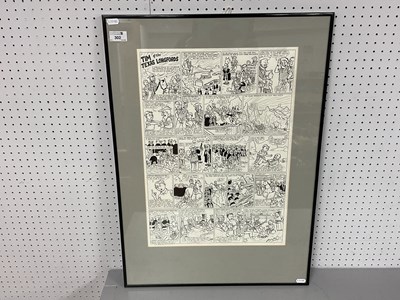 Lot 302 - Original Comic Artwork "Tim Of The Texas...