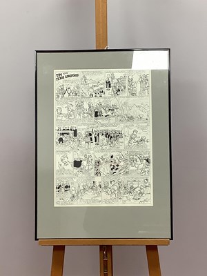 Lot 1243 - Original Comic Artwork: "Tim Of The Texas...