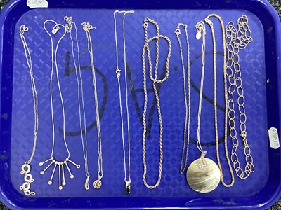 Lot 148 - A Hallmarked Silver Fancy Ropetwist Chain,...